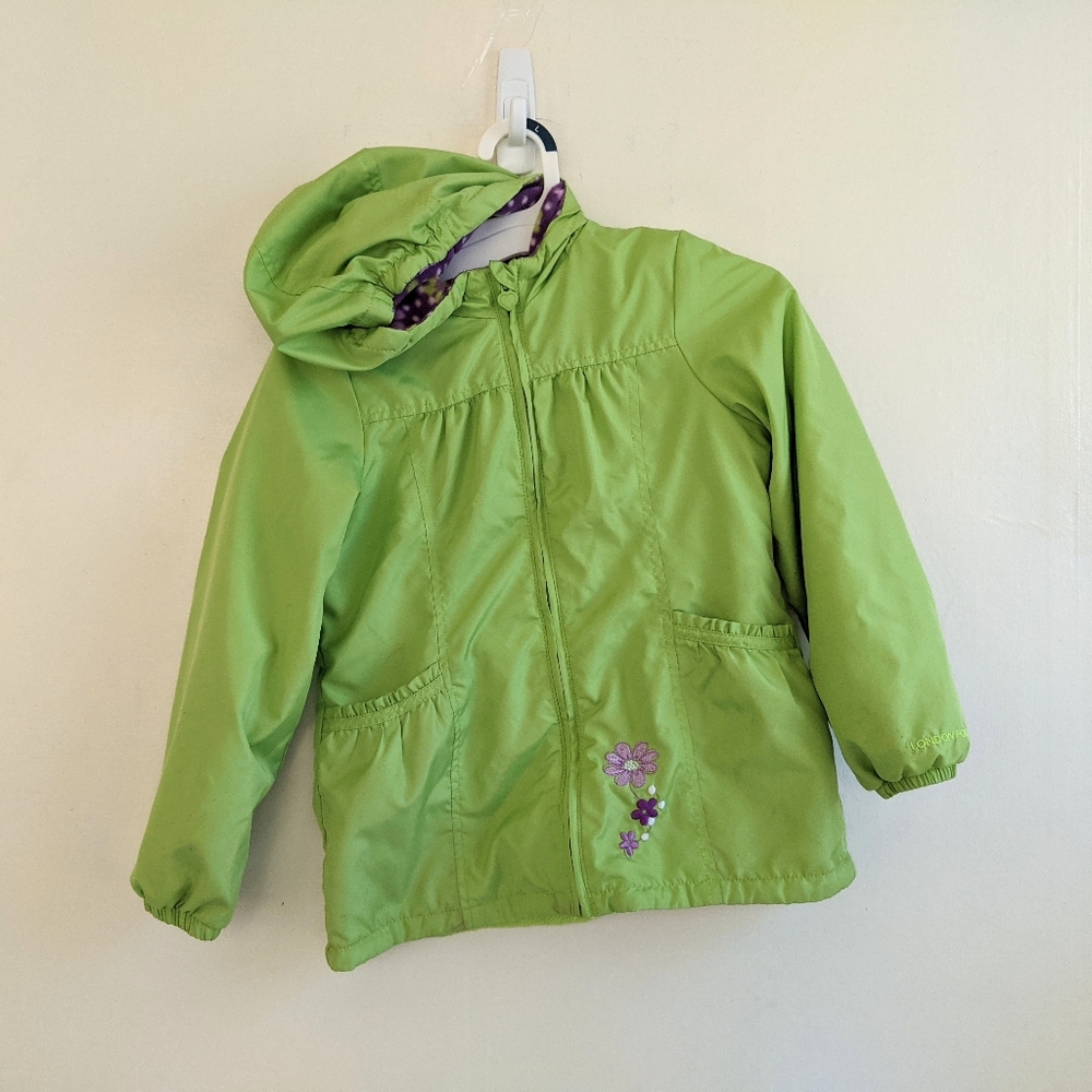 London Fog girl jacket size L 6X - Picture 3 of 10